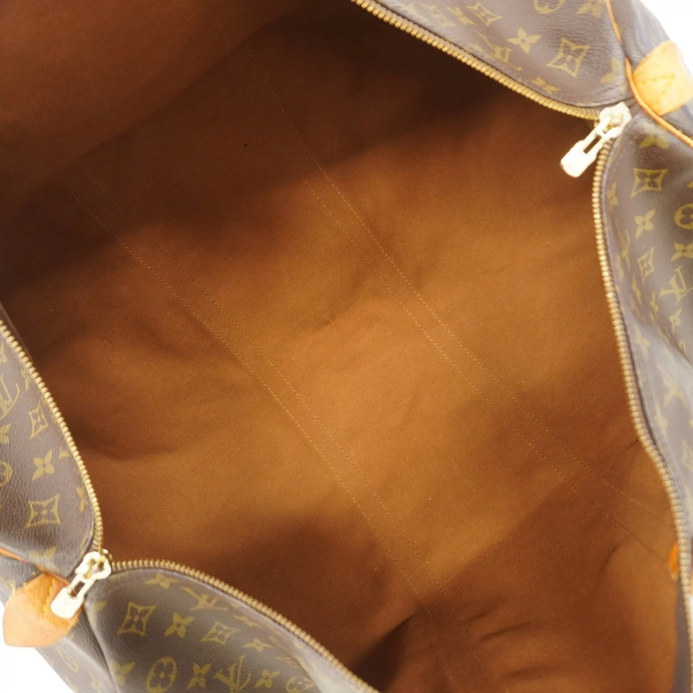 LOUIS VUITTON Brown Monogram Keepall 60 Boston Bag - Picture 4 of 13